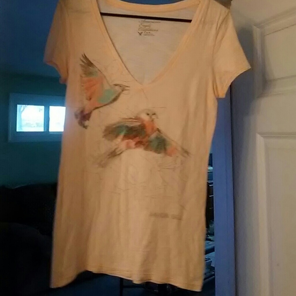 American eagle v-neck tee